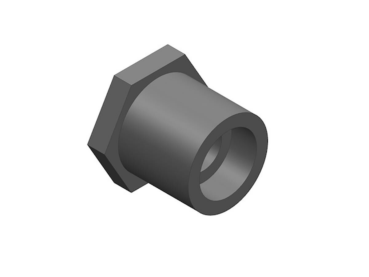 reece Schedule 80 PVC-U Plain Reducing Bush 15mm x 10mm