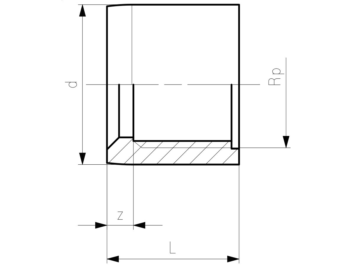 Reece Schedule 80 PVC-U Reducing Bush 20mm Plain Male X 15mm BSP Female Parallel