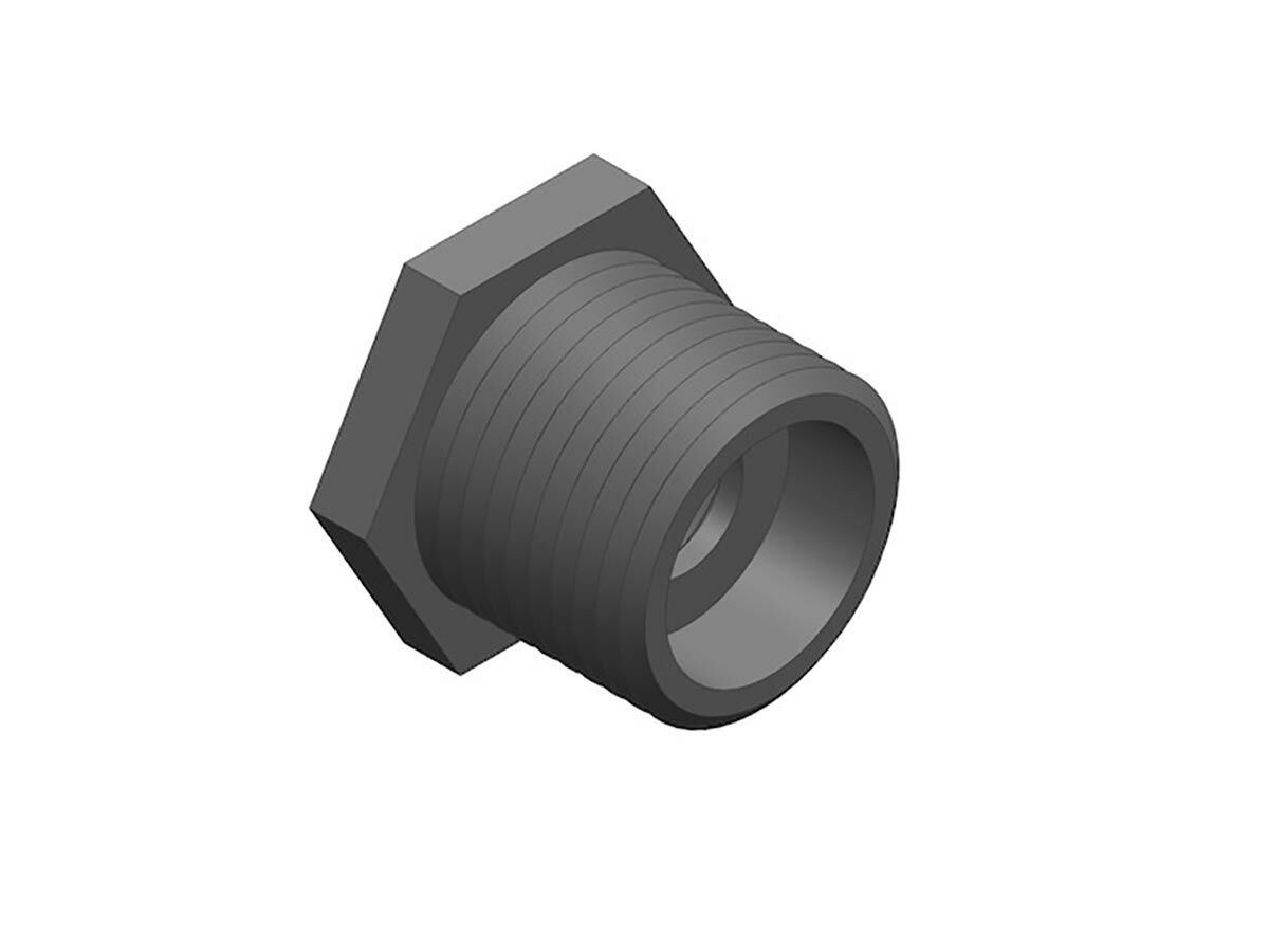 reece Schedule 80 PVC-U Threaded Bush NPT 20mm x 15mm