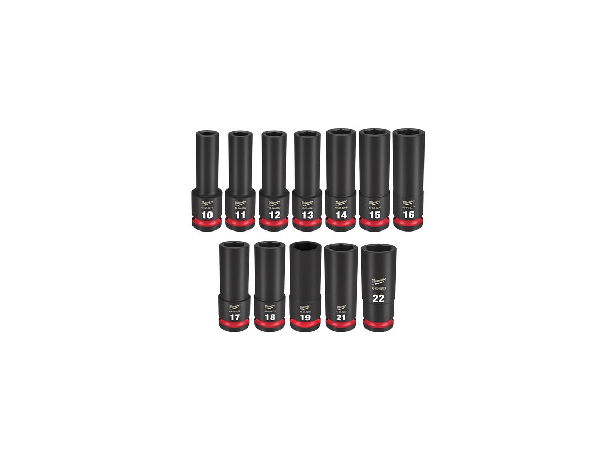 reece SHOCKWAVE 1/2" Drive 12 Piece Impact Socket Set