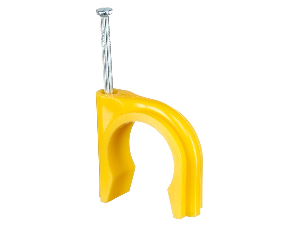 reece Silverback Duopex Yellow Clip 32mm Masonary Nail (25)