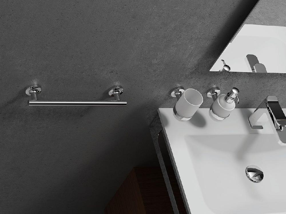Reece Sonia E-Plus Wall Mount Soap Dispenser Chrome/ Glass