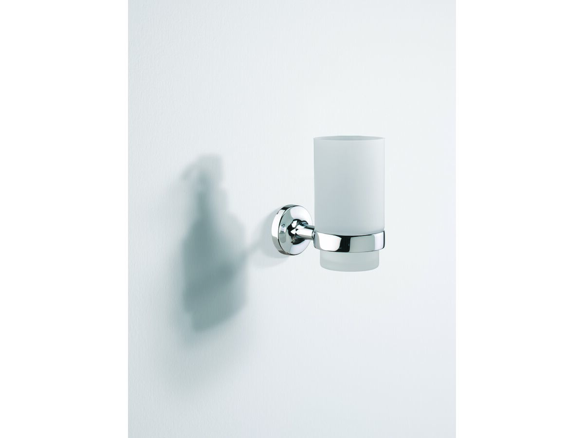 reece Sonia E-Plus Wall Tumbler Holder Chrome/ Glass