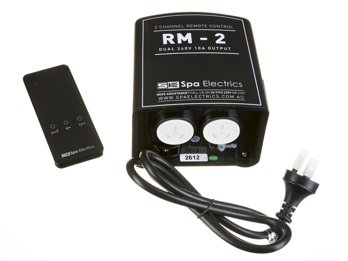Reece Spa Electrics 2 Channel Remote Control & Receiver