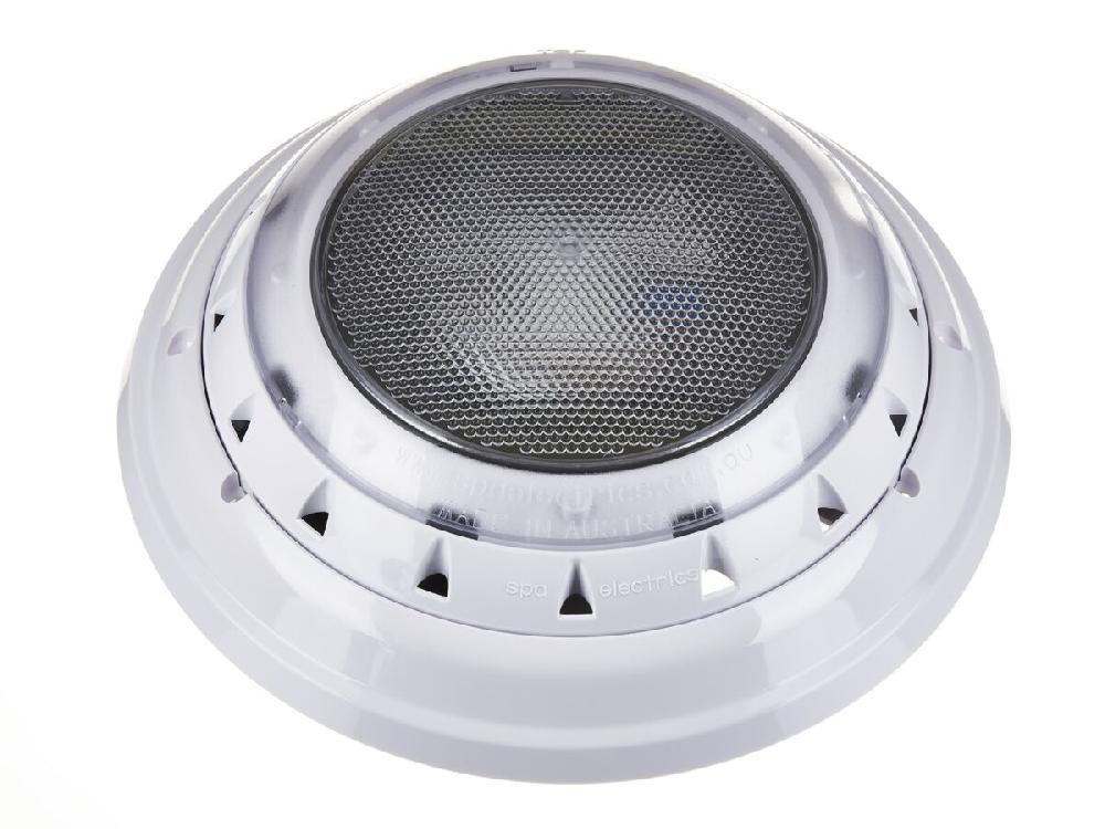 Reece Spa Electrics GKRX Blue LED Retro Light With White Rim & Retro Mounting Kit