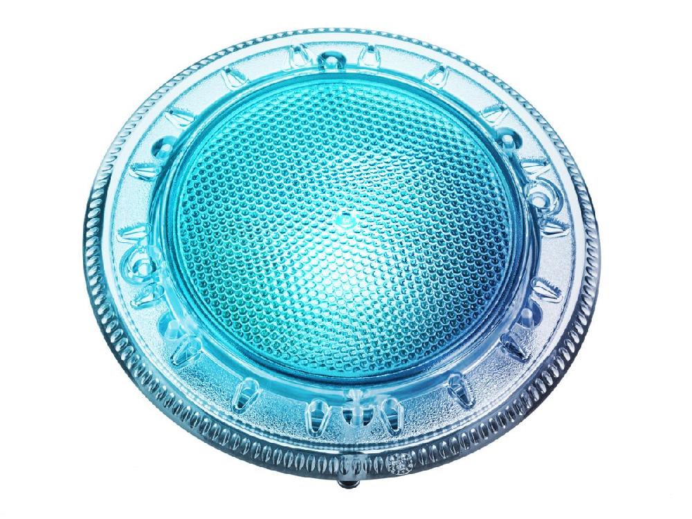 reece Spa Electrics WNC Blue LED Light Concrete Clear Rim & Concrete Mounting Kit