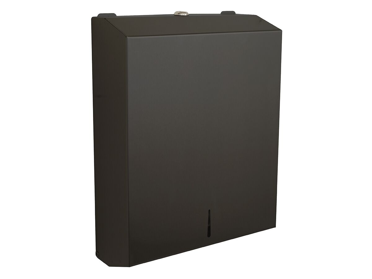 reece Stainless Steel Paper Towel Dispenser Matte Black