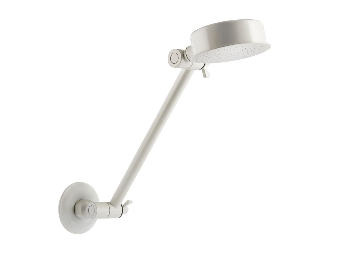 reece Standard All Directional Shower Arm & Rose White (3 Star) reece Standard All Directional Shower Arm & Rose White (3 Star)