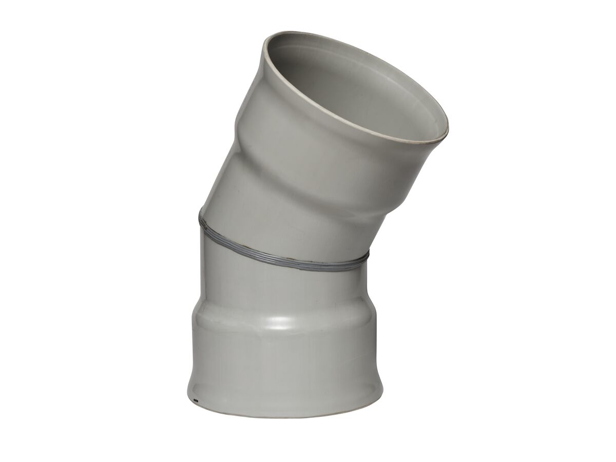 reece Stormflo 30 Degree Bend SN8 225mm Female / Female PVC