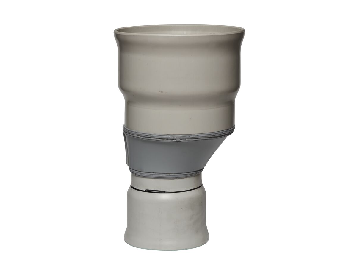 reece Stormflo Level Invert Taper SN8 300mm x 225mm Female / Female PVC