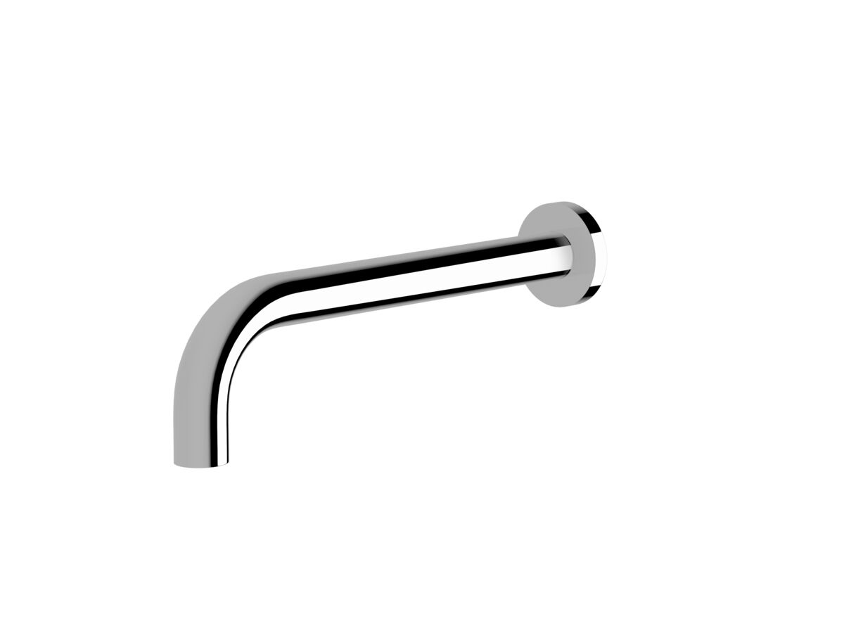 reece Sussex Scala 25mm Curved Bath Outlet 250mm Chrome