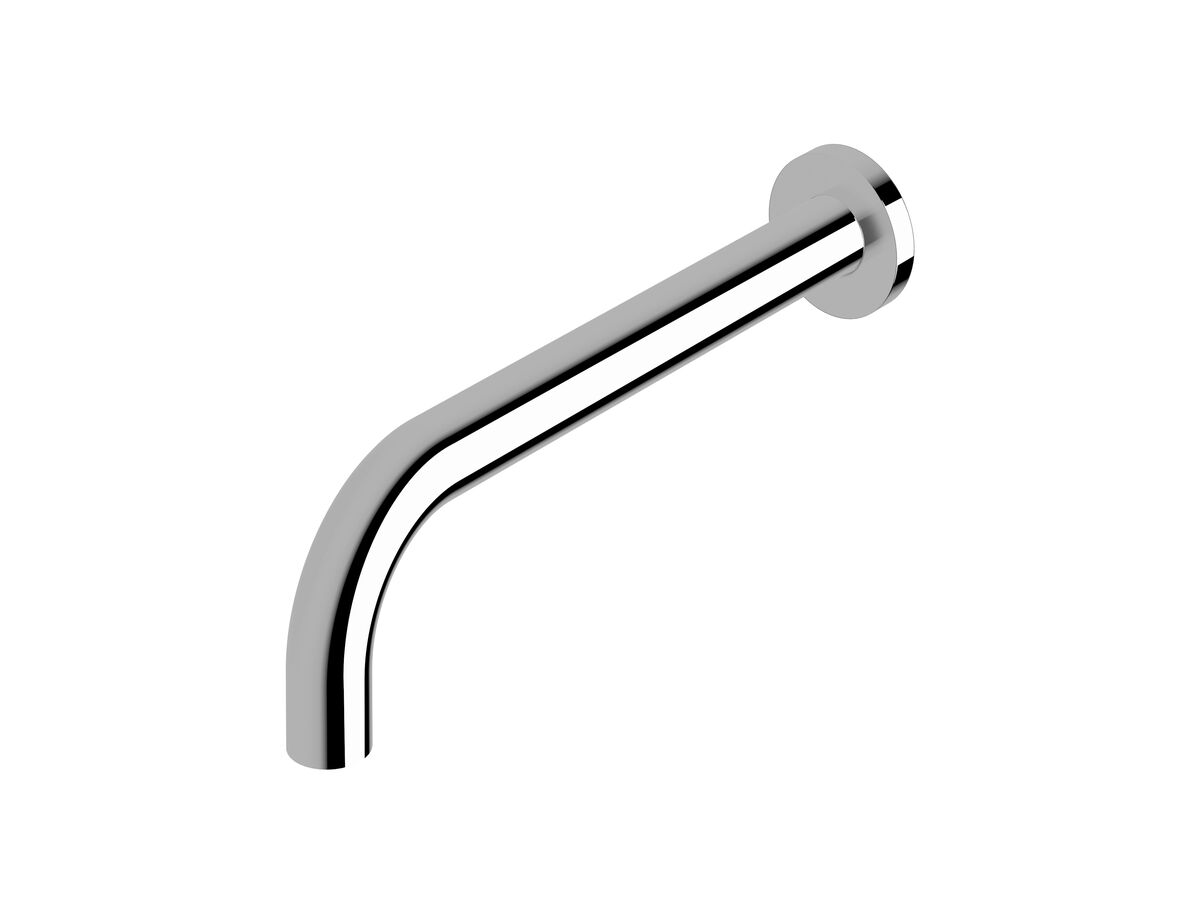 reece Sussex Scala 25mm Wall Outlet Curved 200mm Chrome (3 Star)
