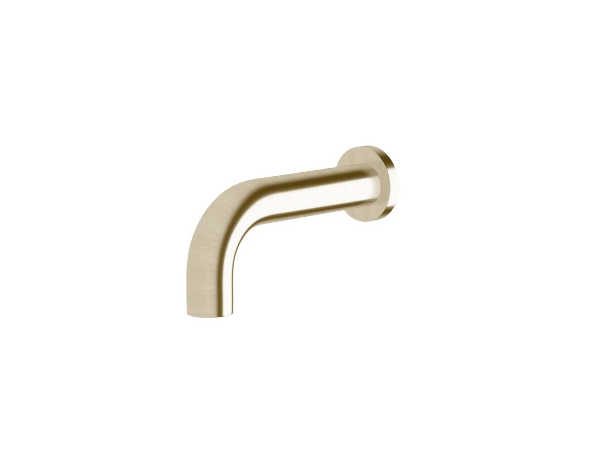 Reece Sussex Scala 32mm Wall / Basin Outlet 160mm LUX PVD Brushed Platinum Gold (6 Star)