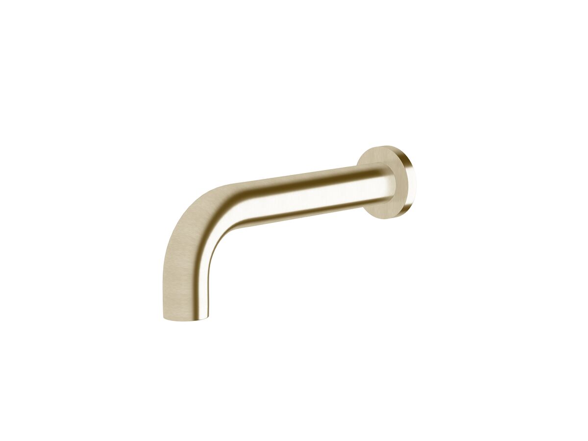 reece Sussex Scala 32mm Wall / Basin Outlet 200mm LUX PVD Brushed Platinum Gold (6 Star)