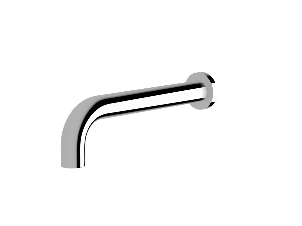 reece Sussex Scala 32mm Wall Outlet Curved 250mm Chrome (6 Star)