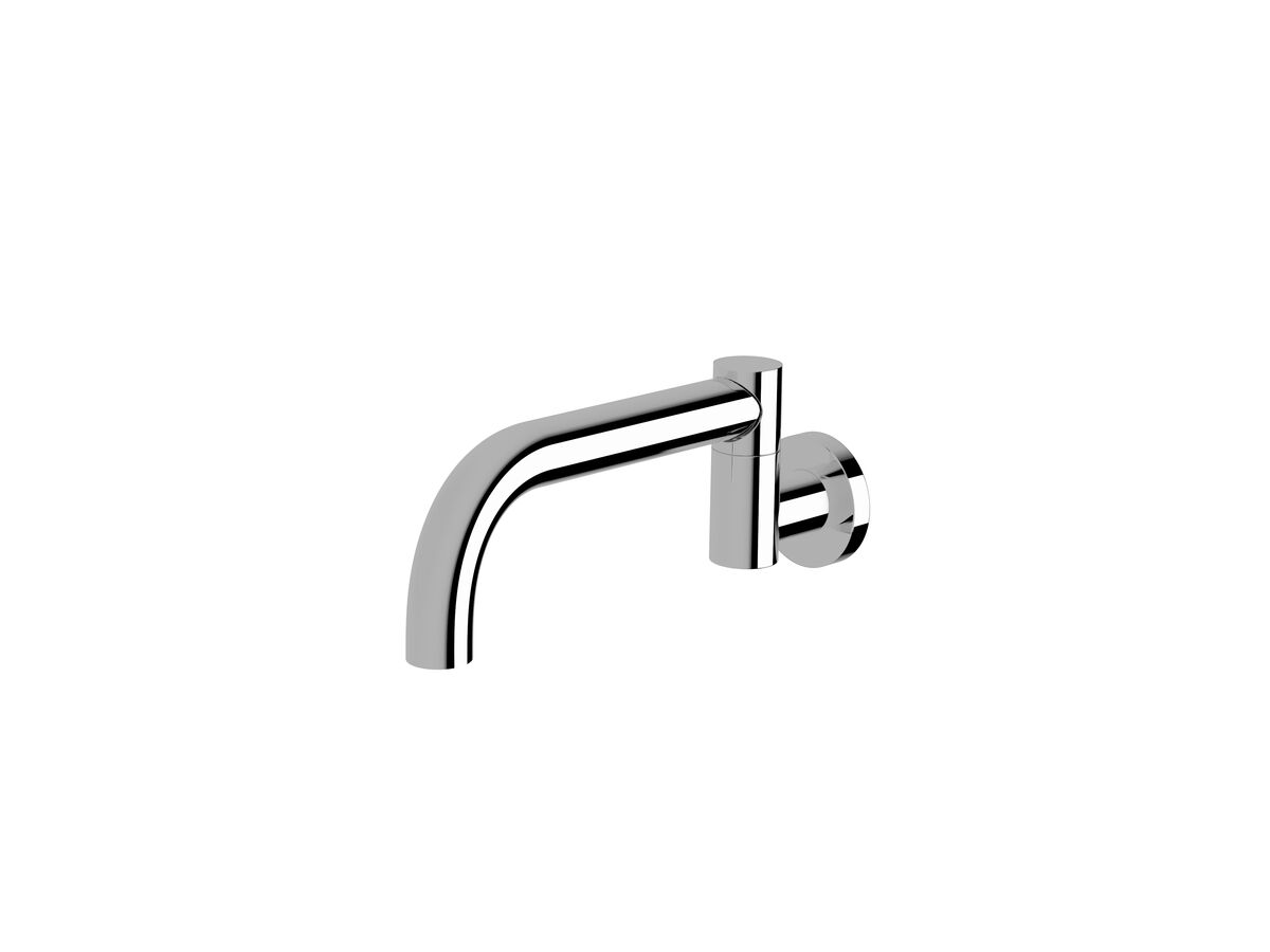 reece Sussex Scala Bath Outlet Swivel Curved 250mm Chrome