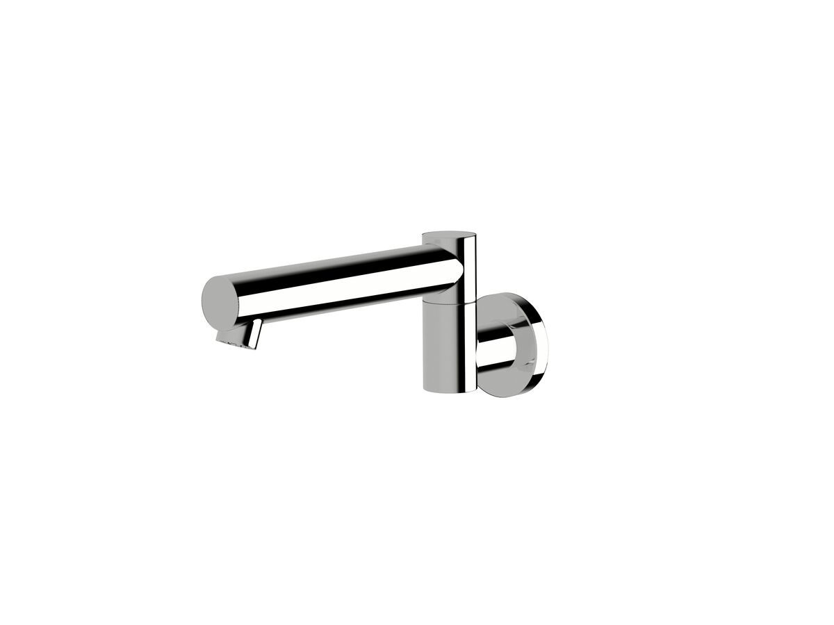 reece Sussex Scala Bath Outlet Swivel Straight 200mm Chrome