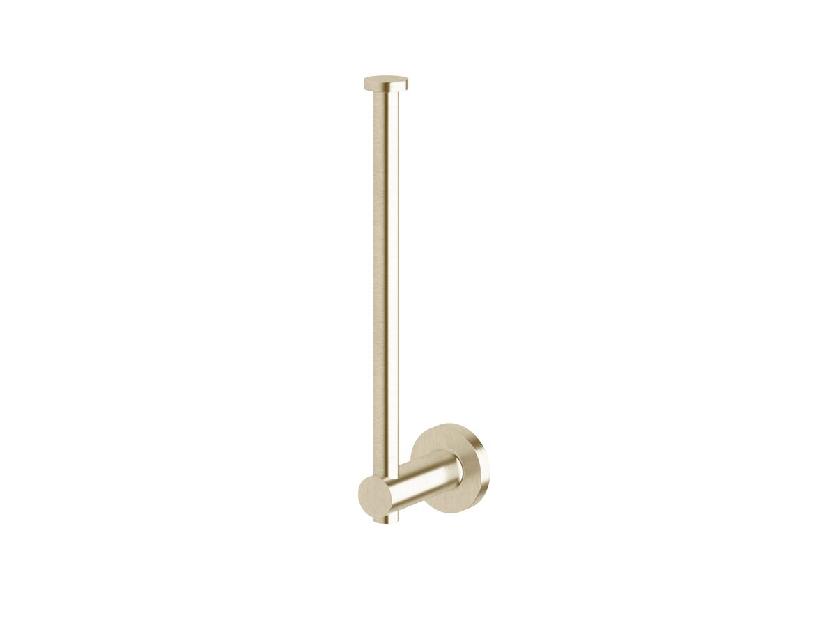 reece Sussex Scala Double Spare Toilet Roll Holder LUX PVD Brushed Platinum Gold