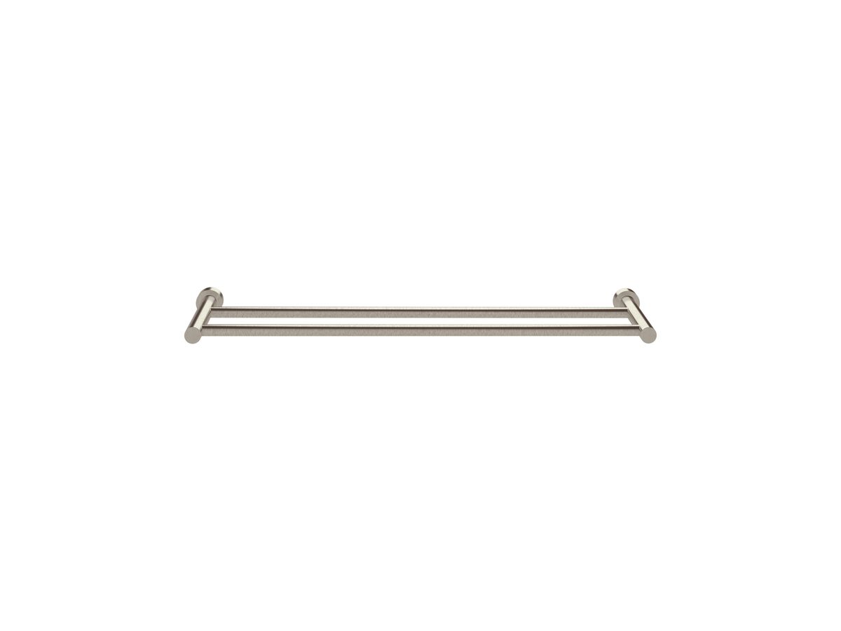 reece Sussex Scala Double Towel Rail 700mm LUX PVD Brushed Oyster Nickel