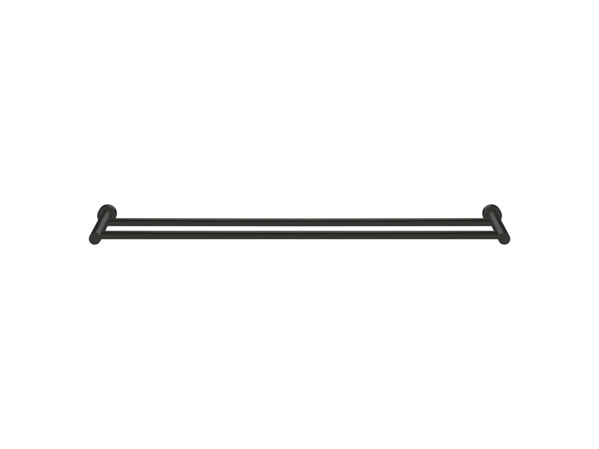 reece Sussex Scala Double Towel Rail 900mm LUX PVD Matte Opium Black