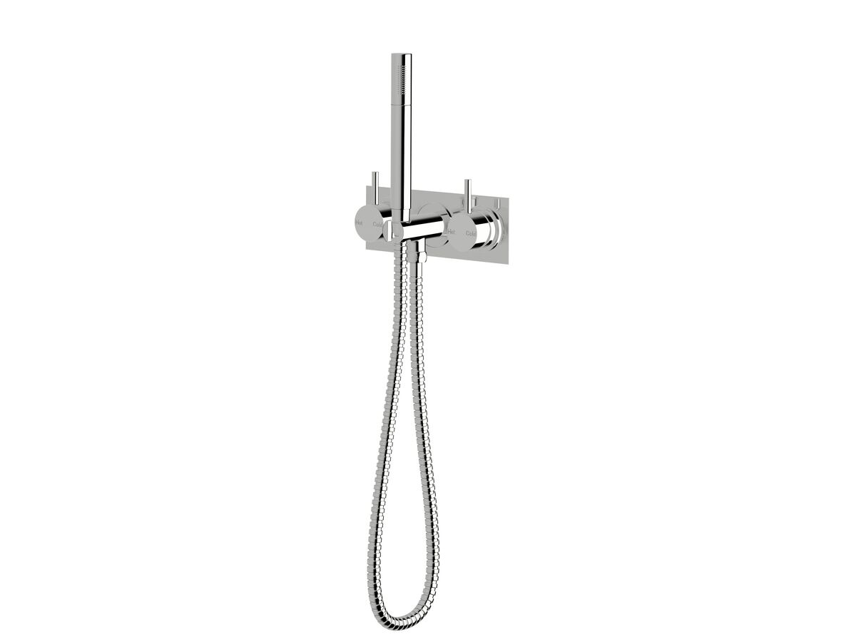 reece Sussex Scala Dual Mixer Tap Handshower System Chrome (3 Star)
