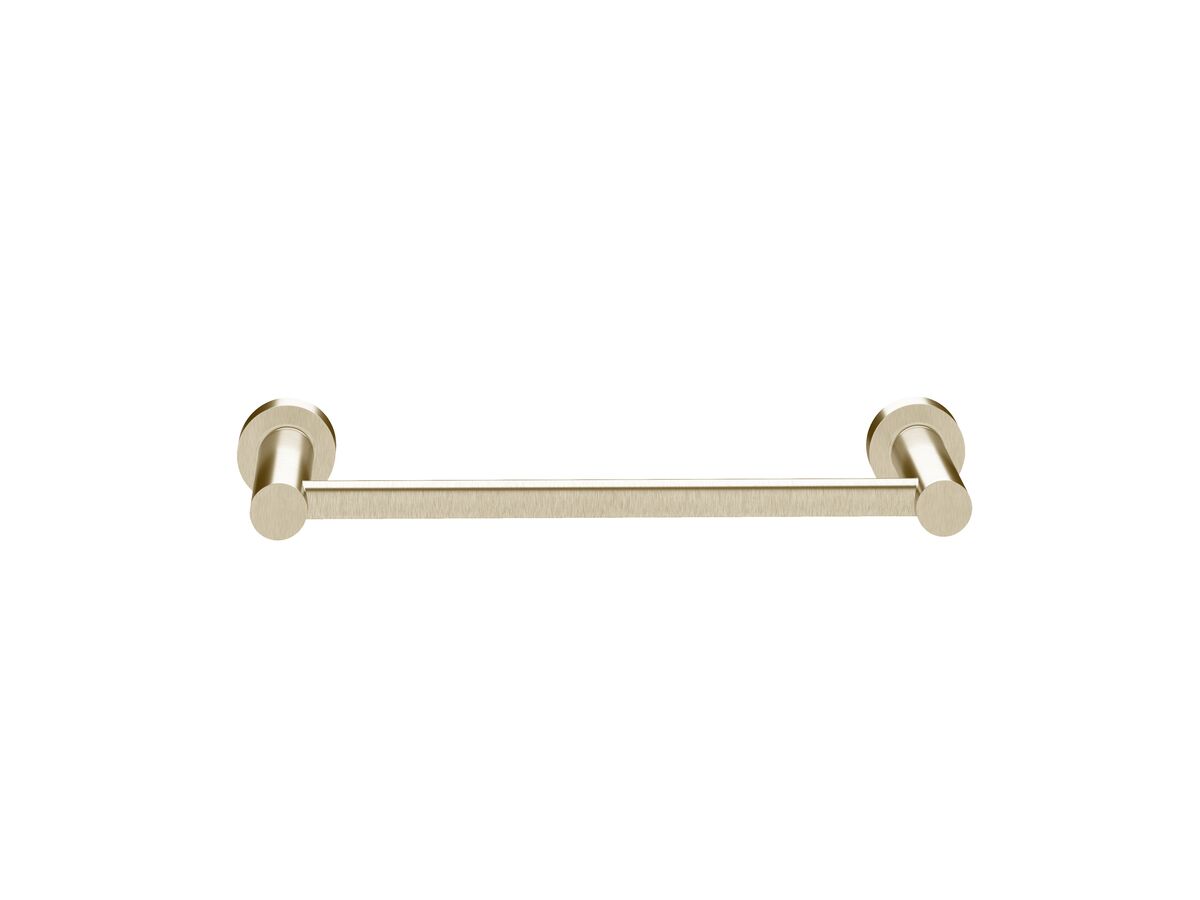 reece Sussex Scala Guest Towel Rail 300mm LUX PVD Brushed Platinum Gold