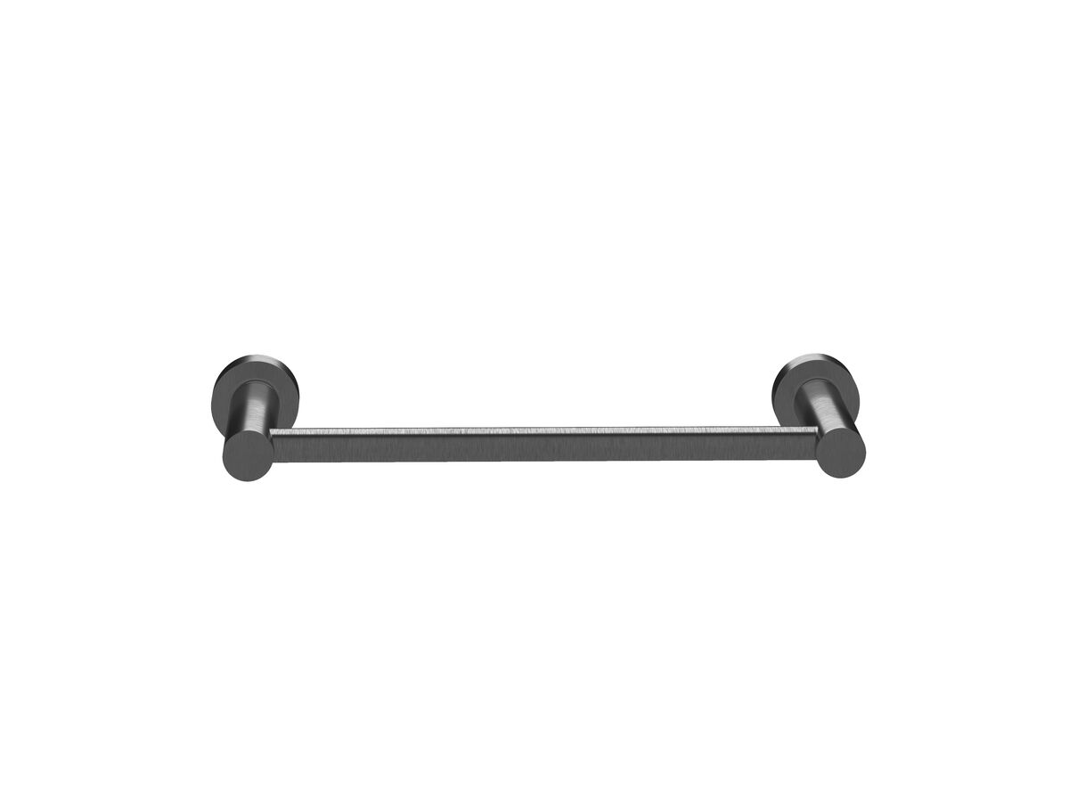 reece Sussex Scala Guest Towel Rail 300mm LUX PVD Brushed Smoked Gunmetal