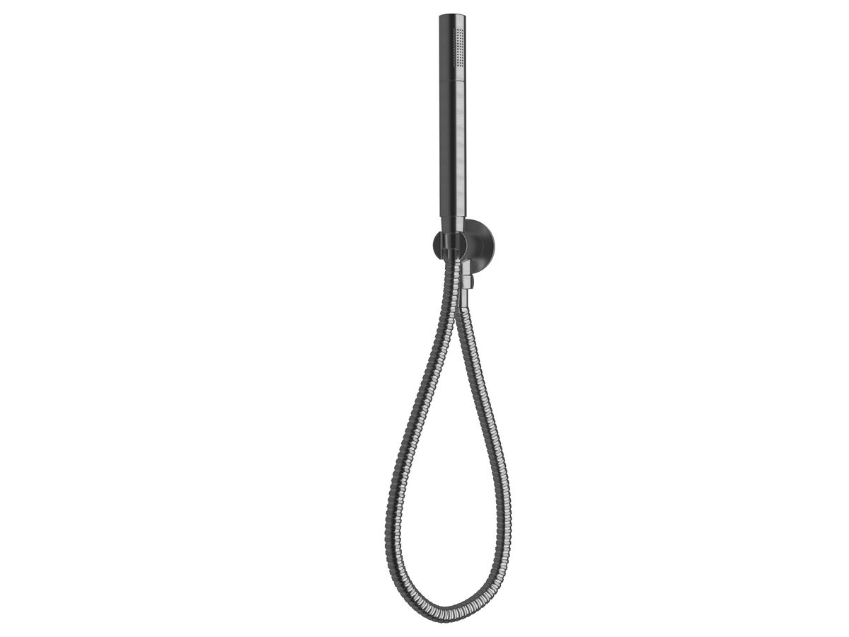reece Sussex Scala Handshower with Water Inlet Wall Bracket LUX PVD Brushed Smoked Gunmetal (3 Star)