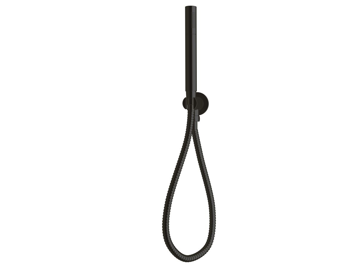 reece Sussex Scala Handshower with Water Inlet Wall Bracket LUX PVD Matte Opium Black (3 Star)