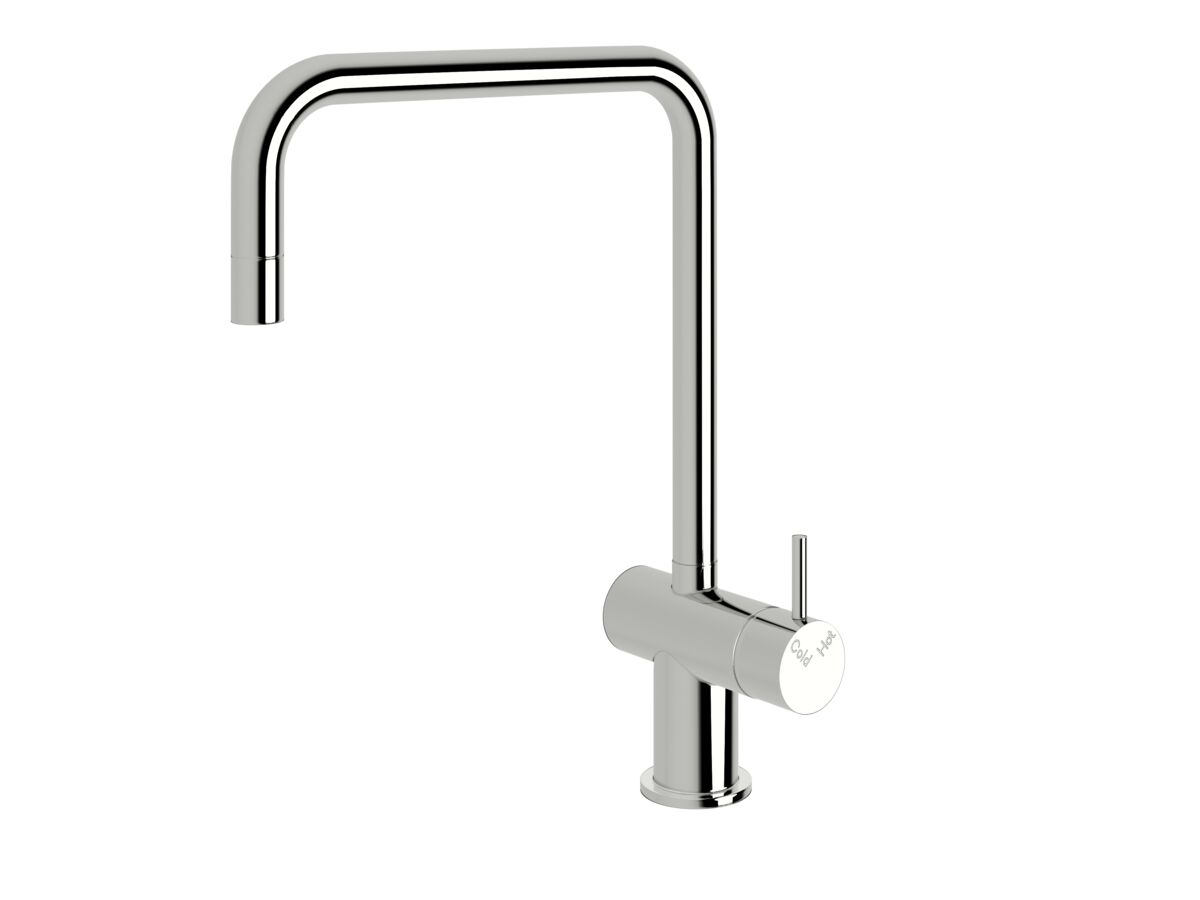 reece Sussex Scala Mini Sink Mixer Tap Large Square Left Hand Chrome (5 Star)
