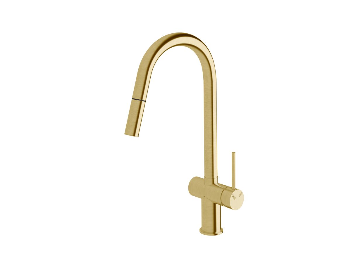 reece Sussex Scala Pullout Sink Mixer Tap LUX PVD Brushed Pure Gold (4 Star)