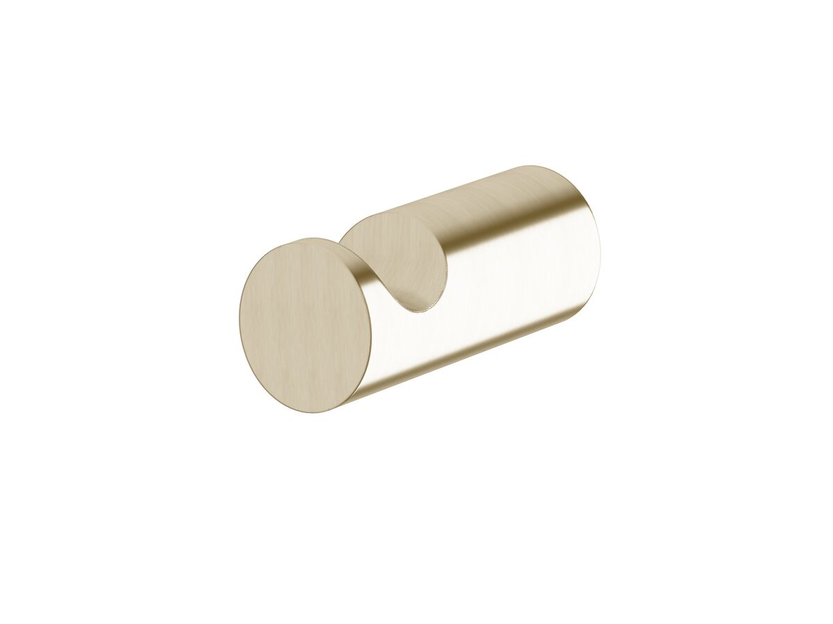 reece Sussex Scala Robe Hook LUX PVD Brushed Platinum Gold