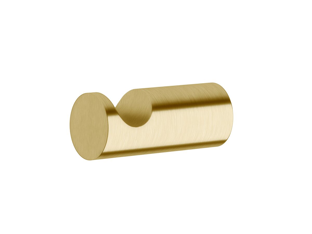 reece Sussex Scala Robe Hook LUX PVD Brushed Pure Gold