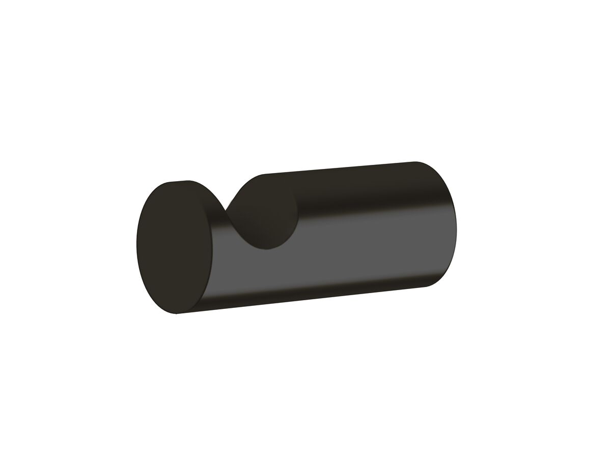 reece Sussex Scala Robe Hook LUX PVD Matte Opium Black
