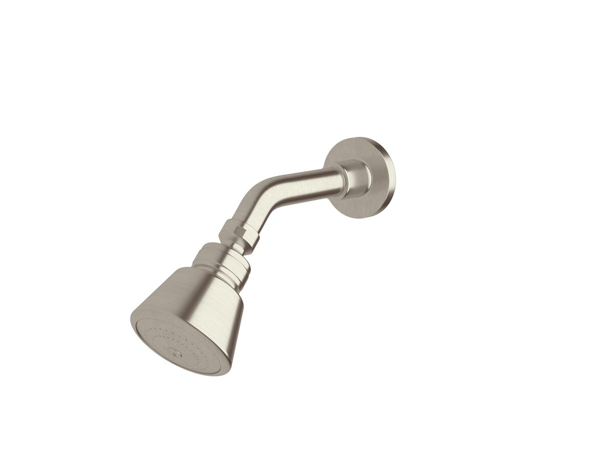 reece Sussex Scala Shower Head and Arm LUX PVD Brushed Oyster Nickel (3 Star)
