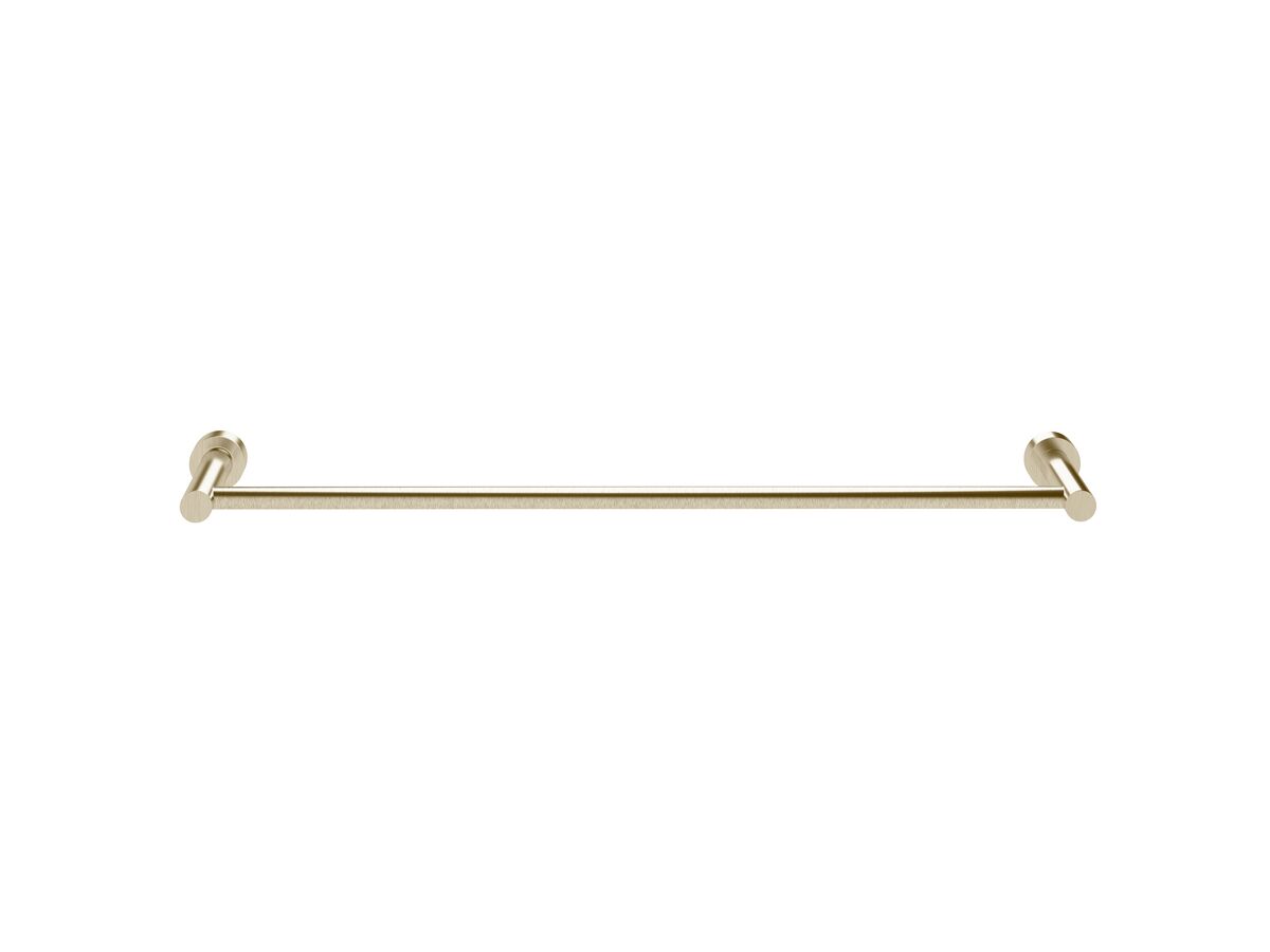 reece Sussex Scala Single Towel Rail 700mm LUX PVD Brushed Platinum Gold