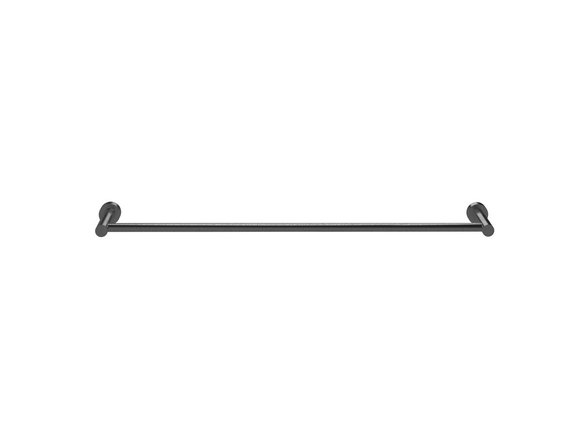 reece Sussex Scala Single Towel Rail 900mm LUX PVD Brushed Smoked Gunmetal