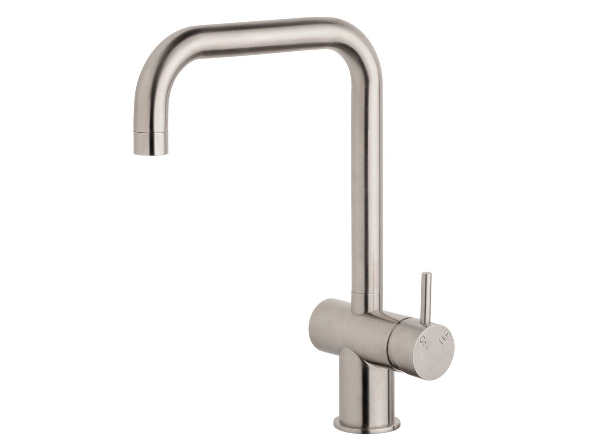 reece Sussex Scala Sink Mixer Tap Large Square Right Hand 316 Stainless Steel (4 Star)