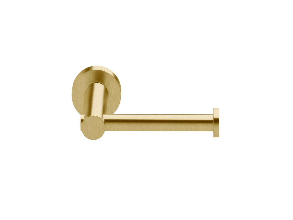 reece Sussex Scala Straight Toilet Roll Holder LUX PVD Brushed Pure Gold