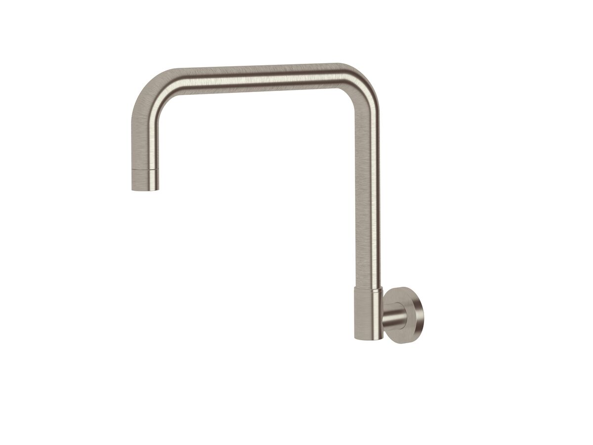 reece Sussex Scala Wall Spa Outlet Square LUX PVD Brushed Oyster Nickel