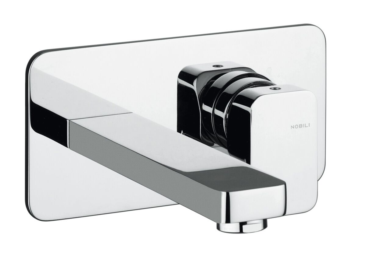 Reece Teknobili Loop Wall Basin Mixer Tap Set Chrome (5 Star)