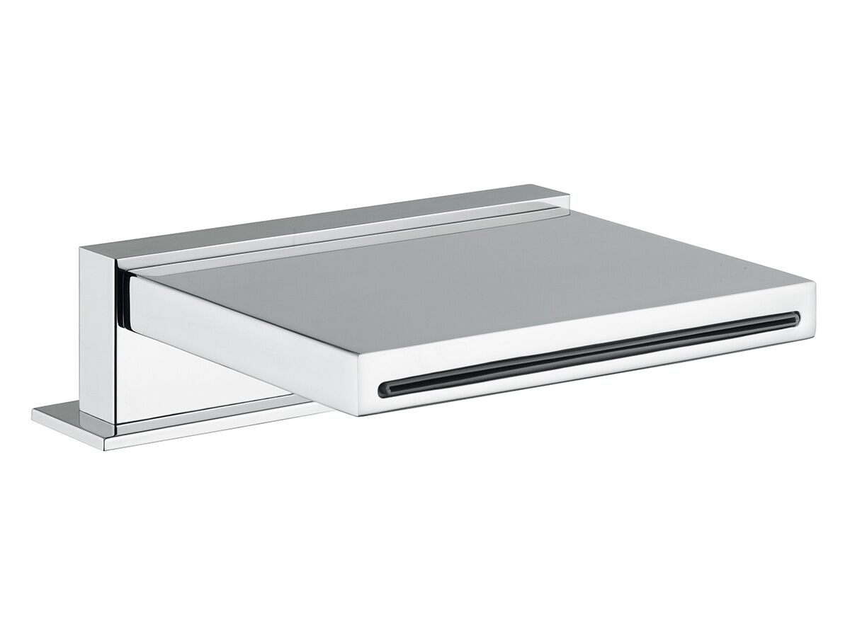 reece Teknobili Solido Bench Mounted Waterfall Bath Outlet Chrome