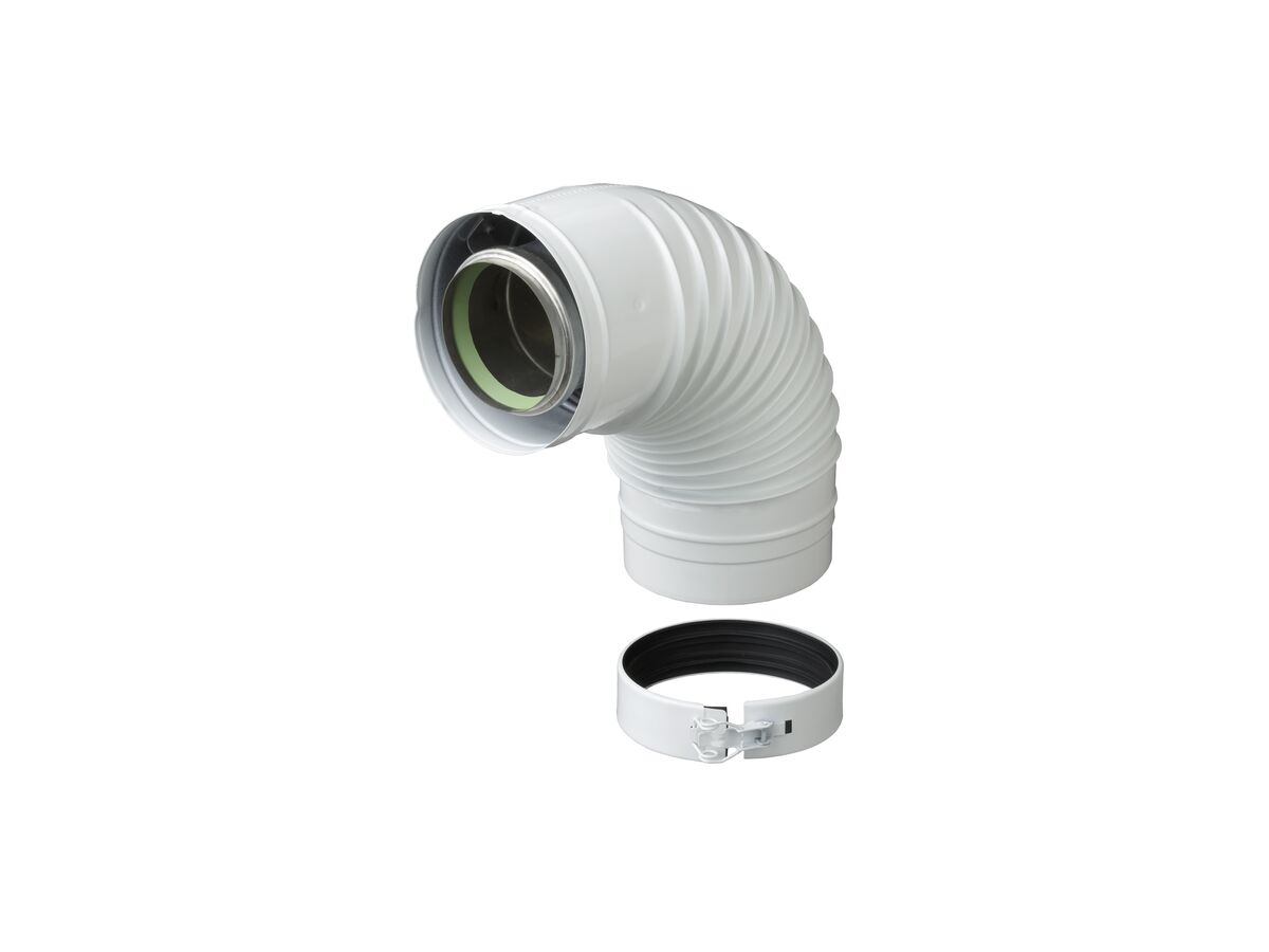 reece Thermann Commercial 28 Flue Elbow 90 Degree 80/125