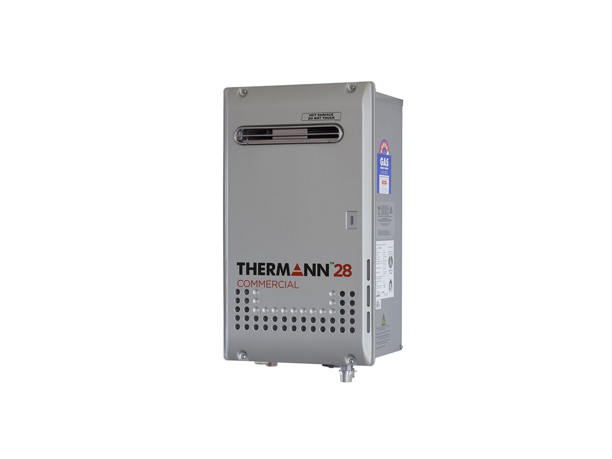 Reece Thermann Commercial 28L External N/G Continuous Flow Hot Water System