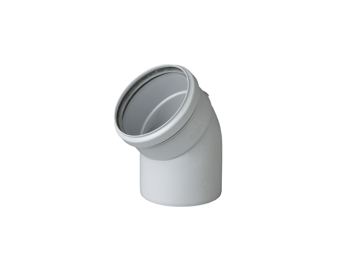 reece Thermann Commercial 32/50L Flue Elbow 45 degree 100mm