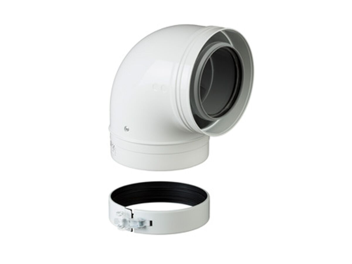 reece Thermann Commercial 32/50L Flue Elbow 90 degree 100/150
