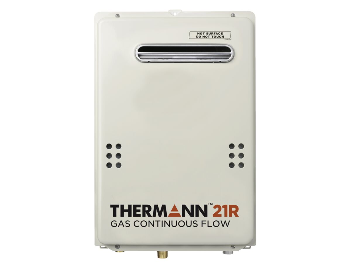 reece Thermann R Series 21R Natural Gas Continuous Flow Hot Water Unit 60 degree 21L