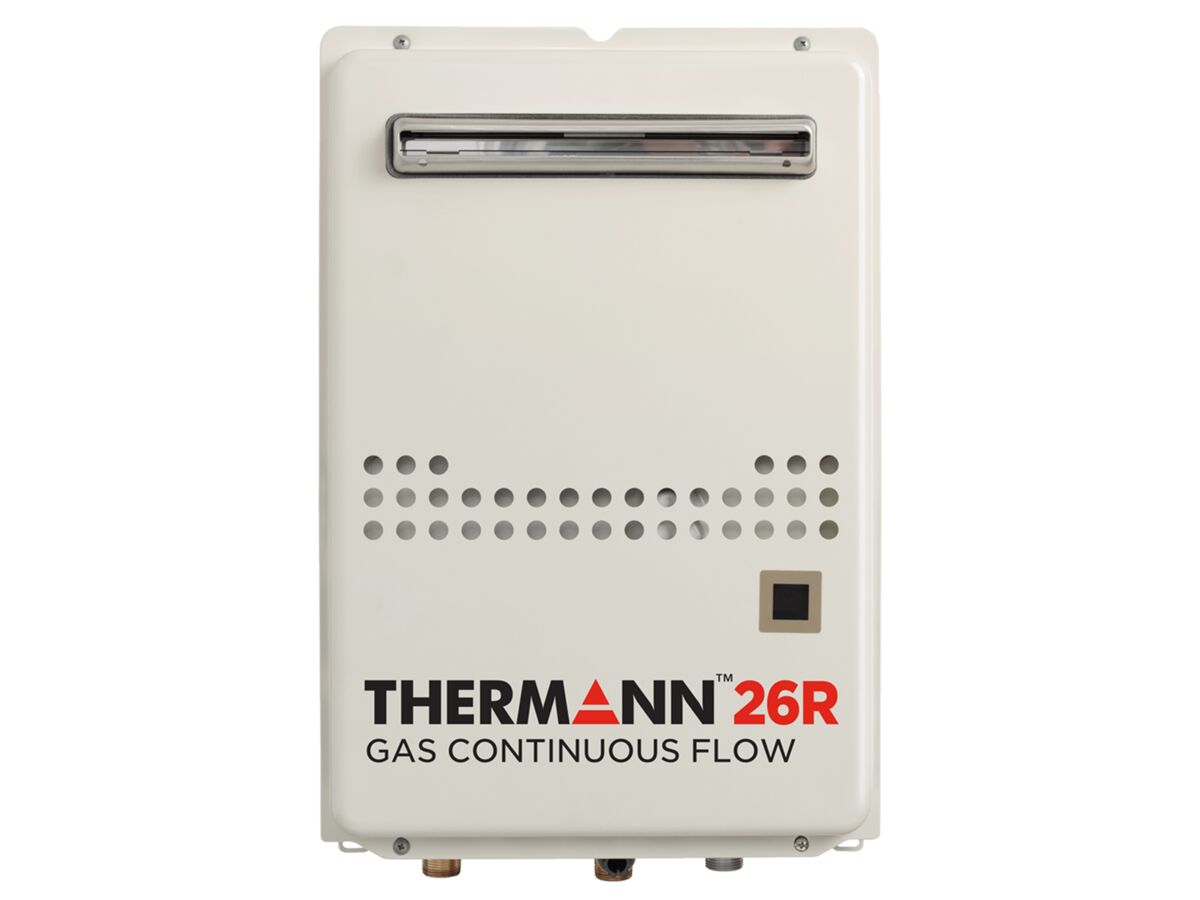 reece Thermann R Series Natural Gas Continuous Flow Hot Water Unit 60deg 26L NG