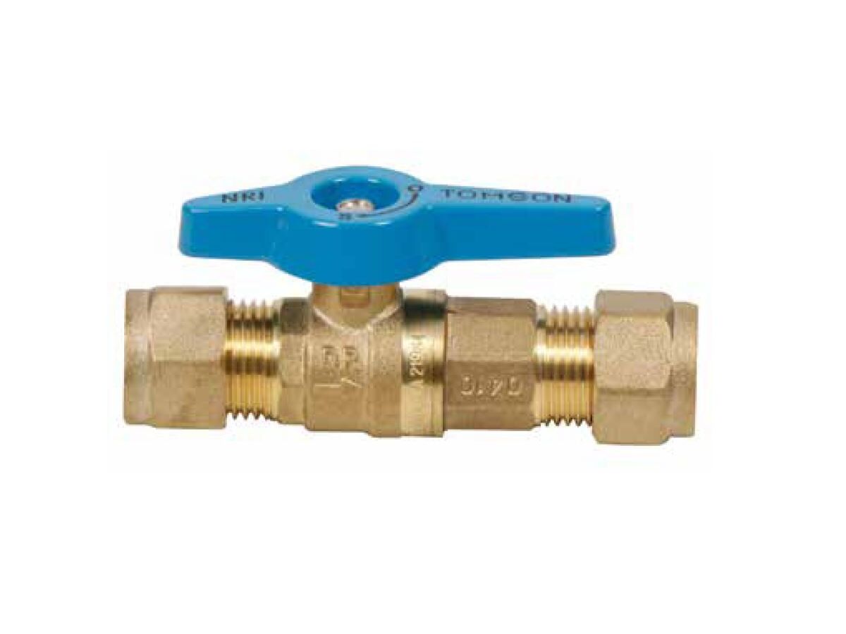reece Tomson Lead Free Non Return Isolation Valve C&C (Olive) 15mm