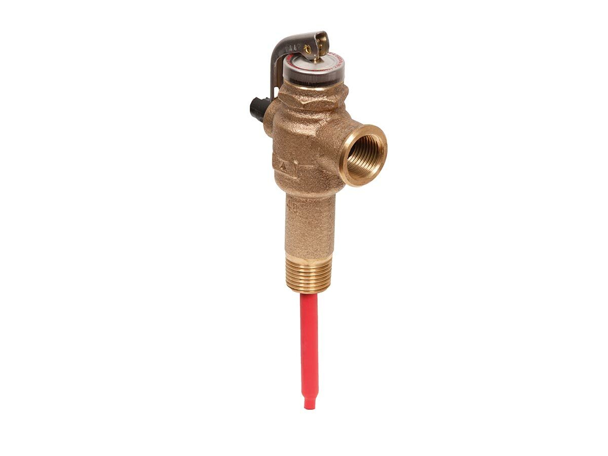reece Tomson Pressure & Temperature Relief Valve with Extension (HTE55-1) 15mm 1000kpa